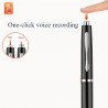One-click voice recording pen with hidden audio recorder and easy button control