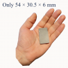 Ultra-thin 64 GB voice recorder resting on a person’s hand to show compact size (54 × 30.5 × 6 mm)